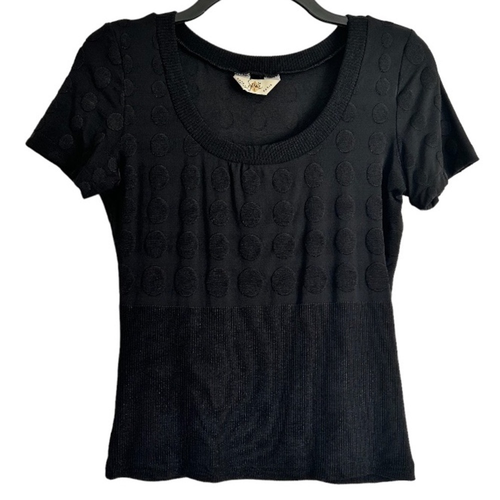 Black Dressy Top, made in France
